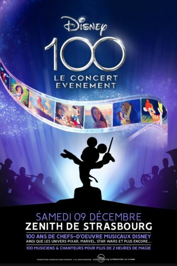 Affiche DISNEY 100 STRASBOURG